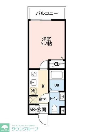 オーパス三郷中央の物件間取画像